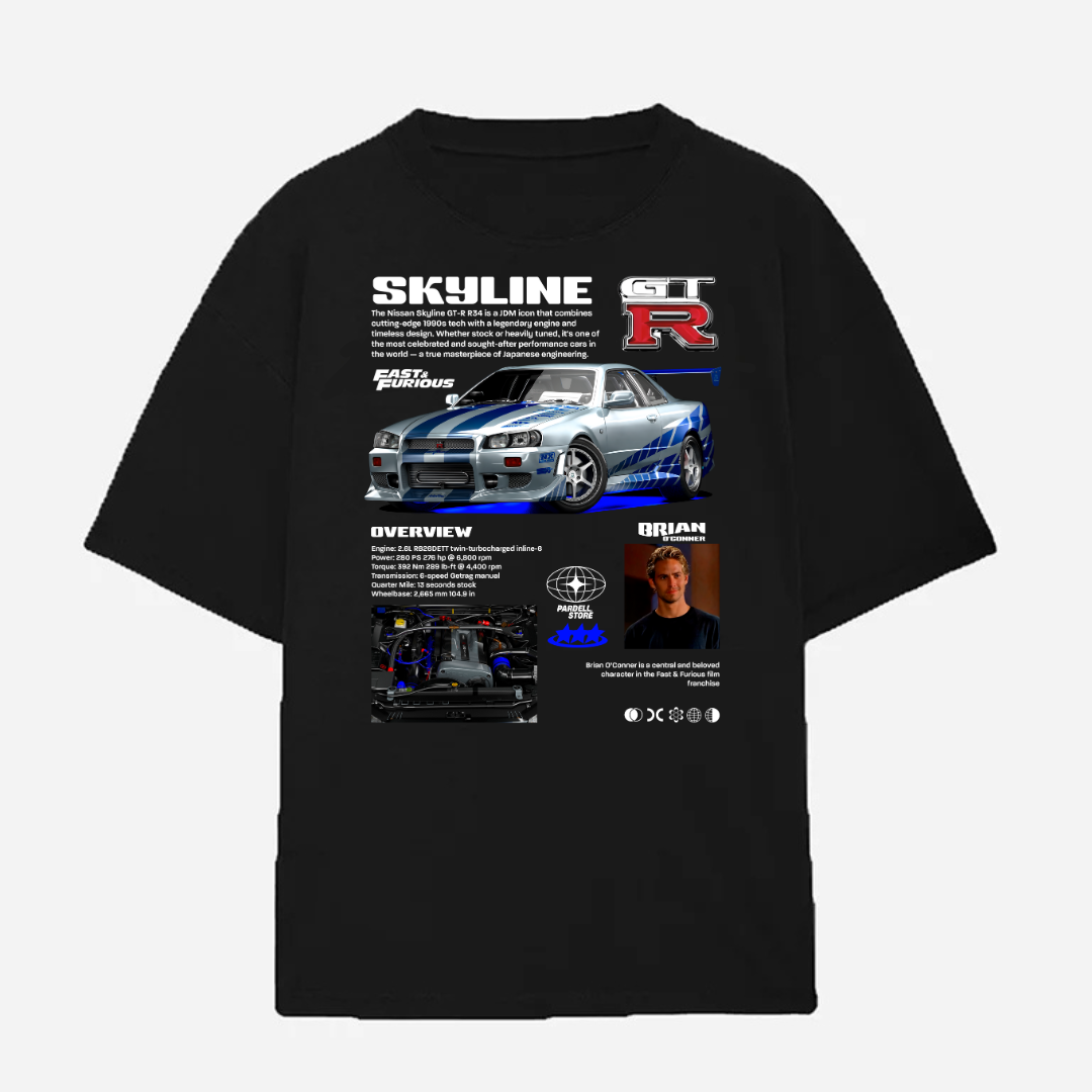 Camiseta Skyline Special Edition - Nano Club