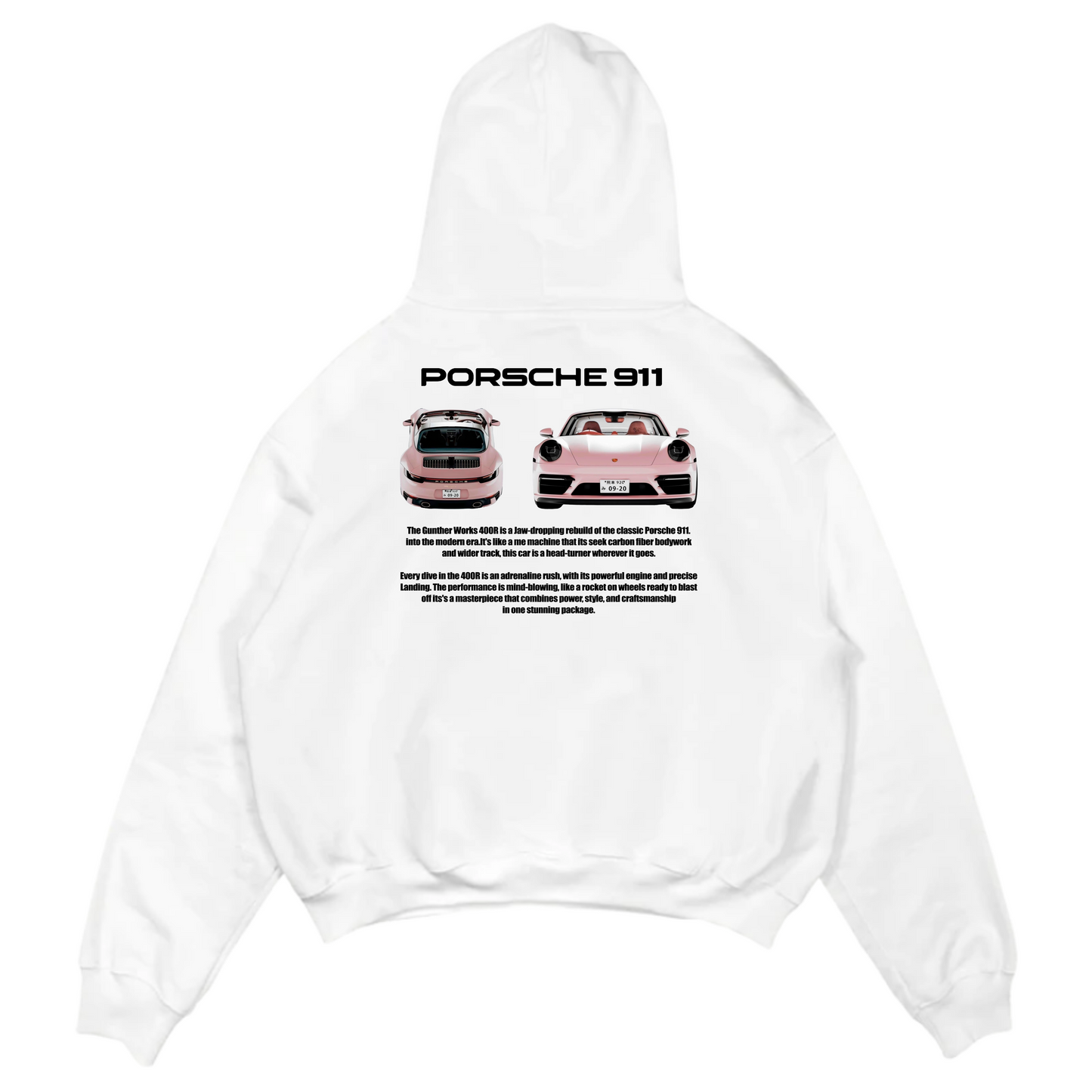 Sudadera Porsche 911 Rosa - Nano Club